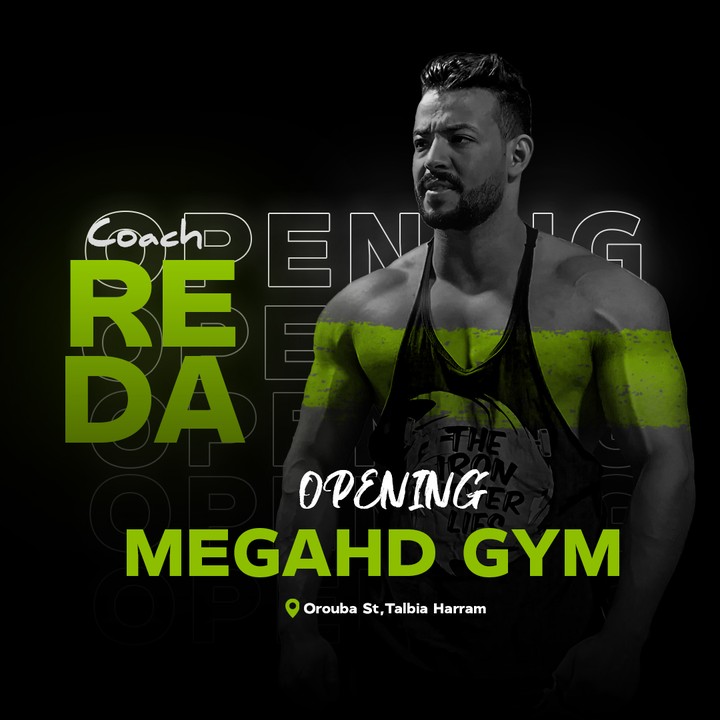 Social media design for Gym