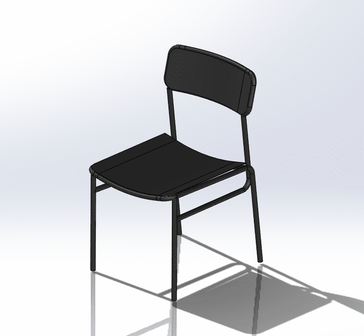 Simple chair