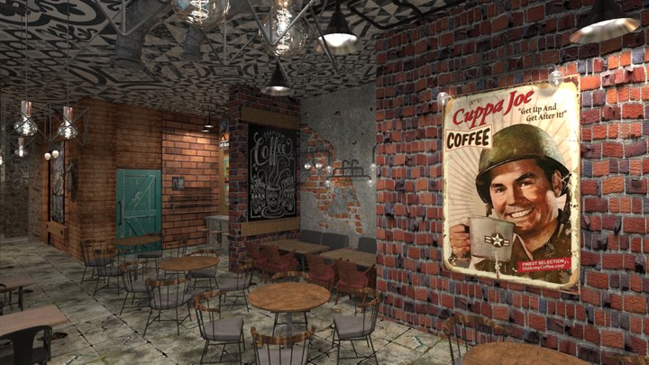 تصميم cafe مودرن