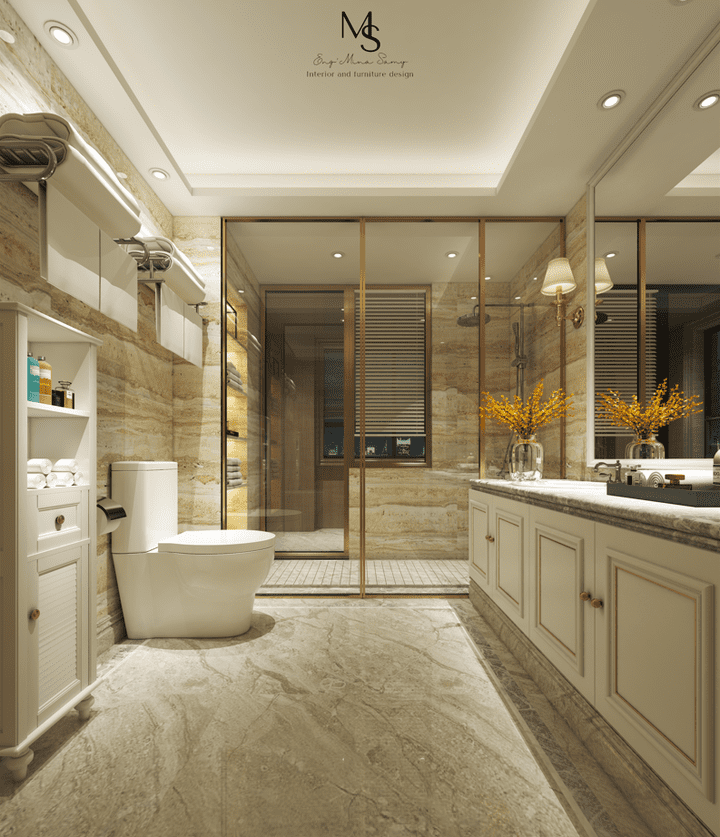 European style bathroom