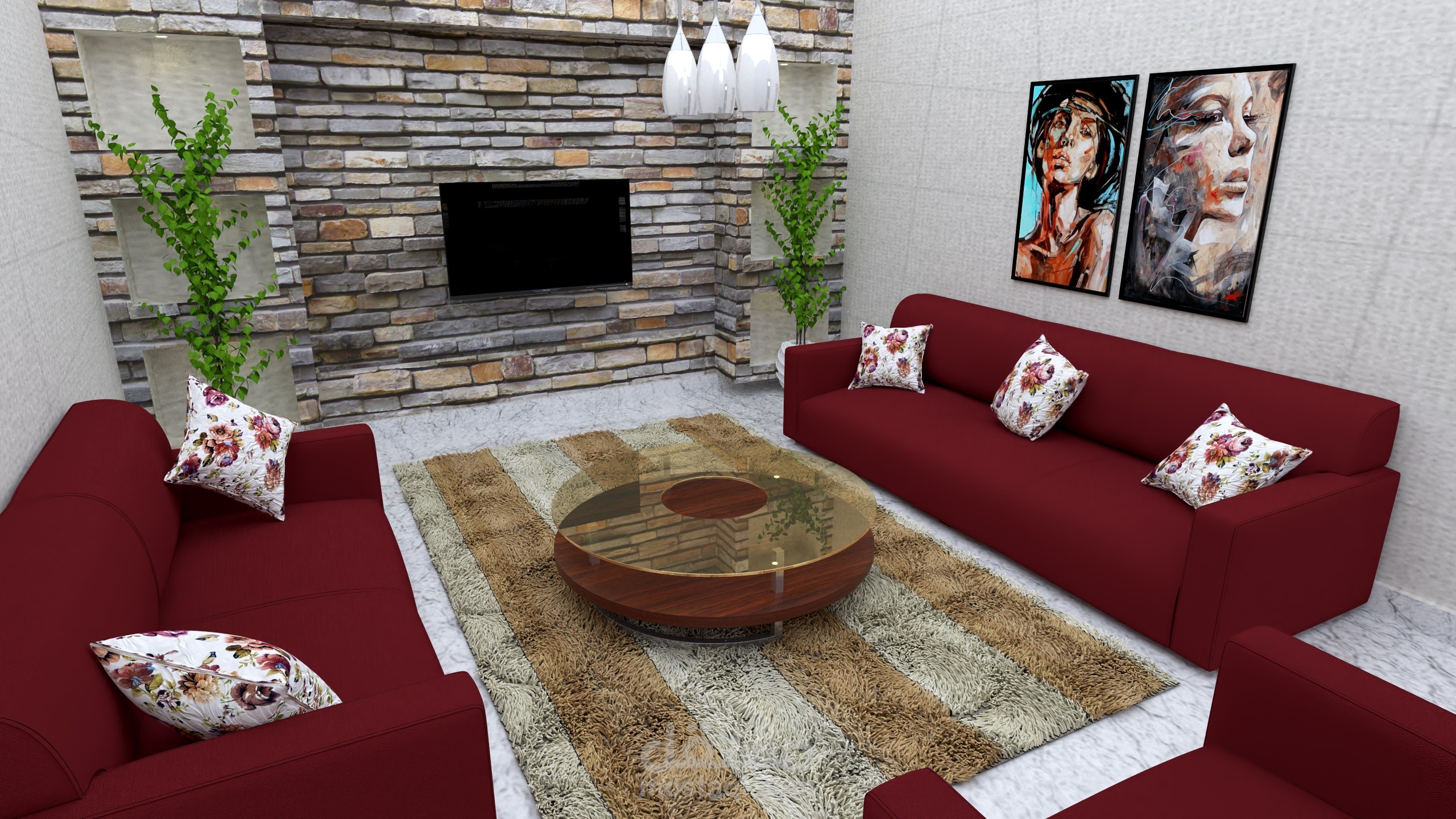 3D interior design