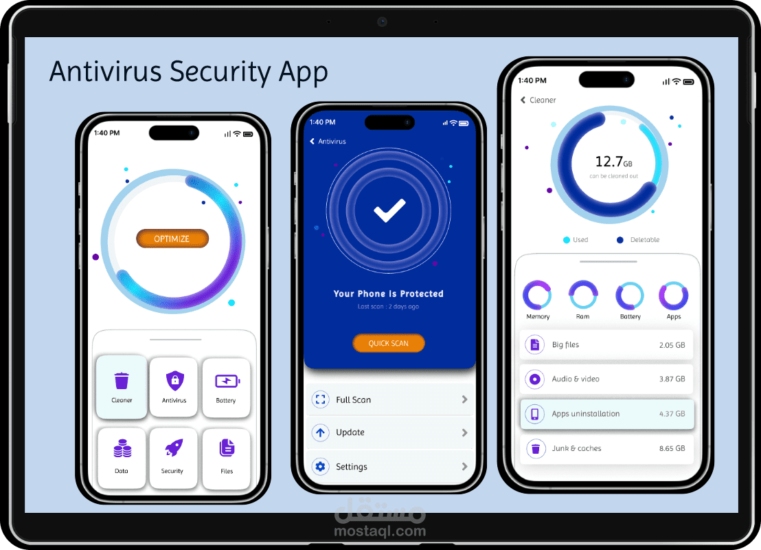 Android anti-virus app