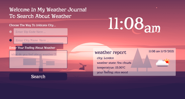weather journal app