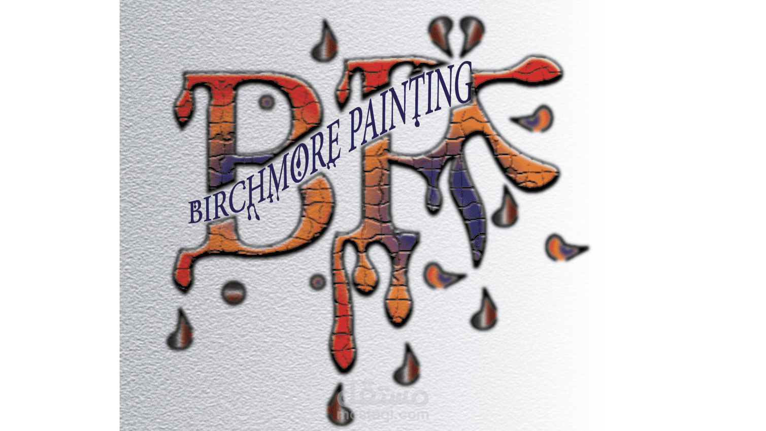 تصميم لوجو لشركةBirchmore  Paiting للدهانات