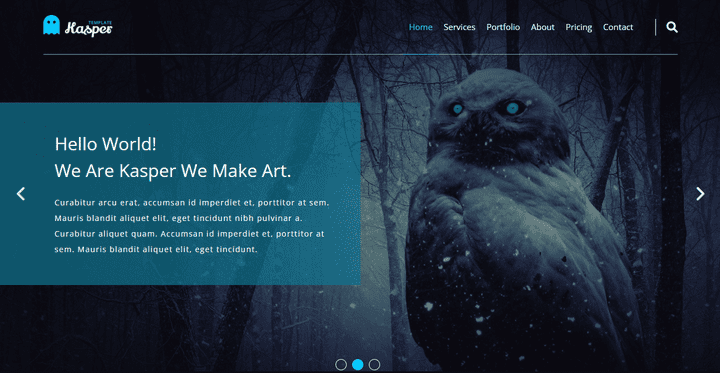 template 2 website