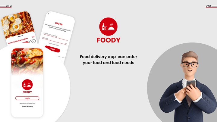 Foody UX/UI App design