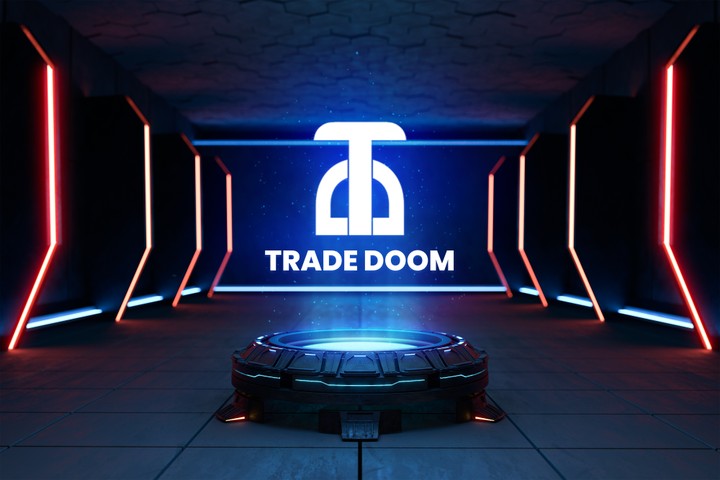 LOGO and Landing Page Coin Tradedoom