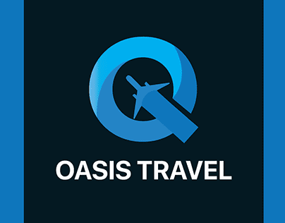 Oasis Travel Logo Branding