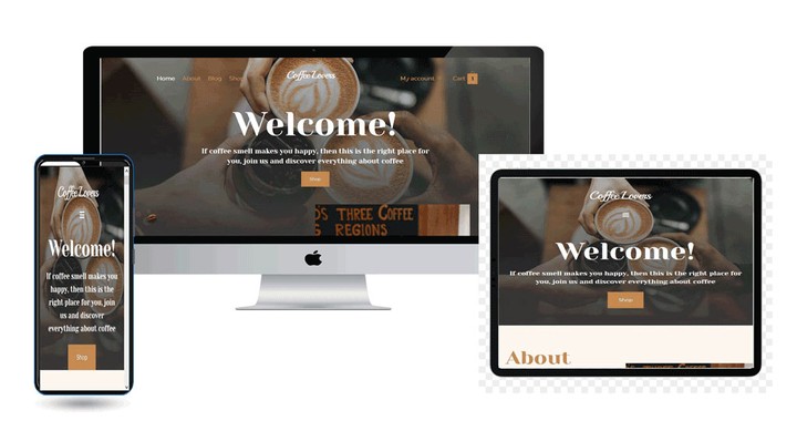 Coffee Lovers Website