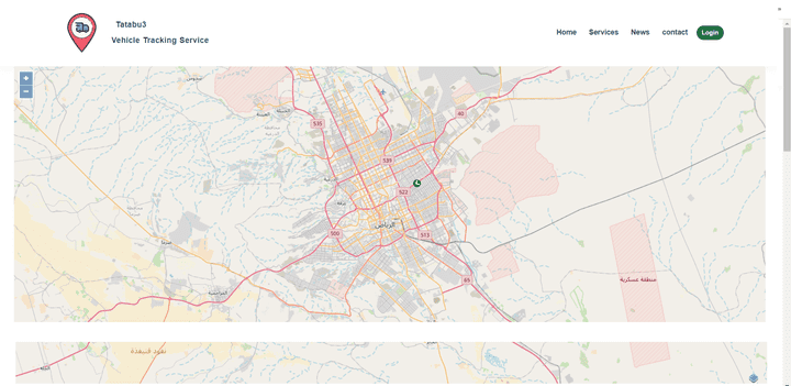 موقع + تطبيق لتعقب السيارات  باستخدام  GPS الخاص بجوال  السائق