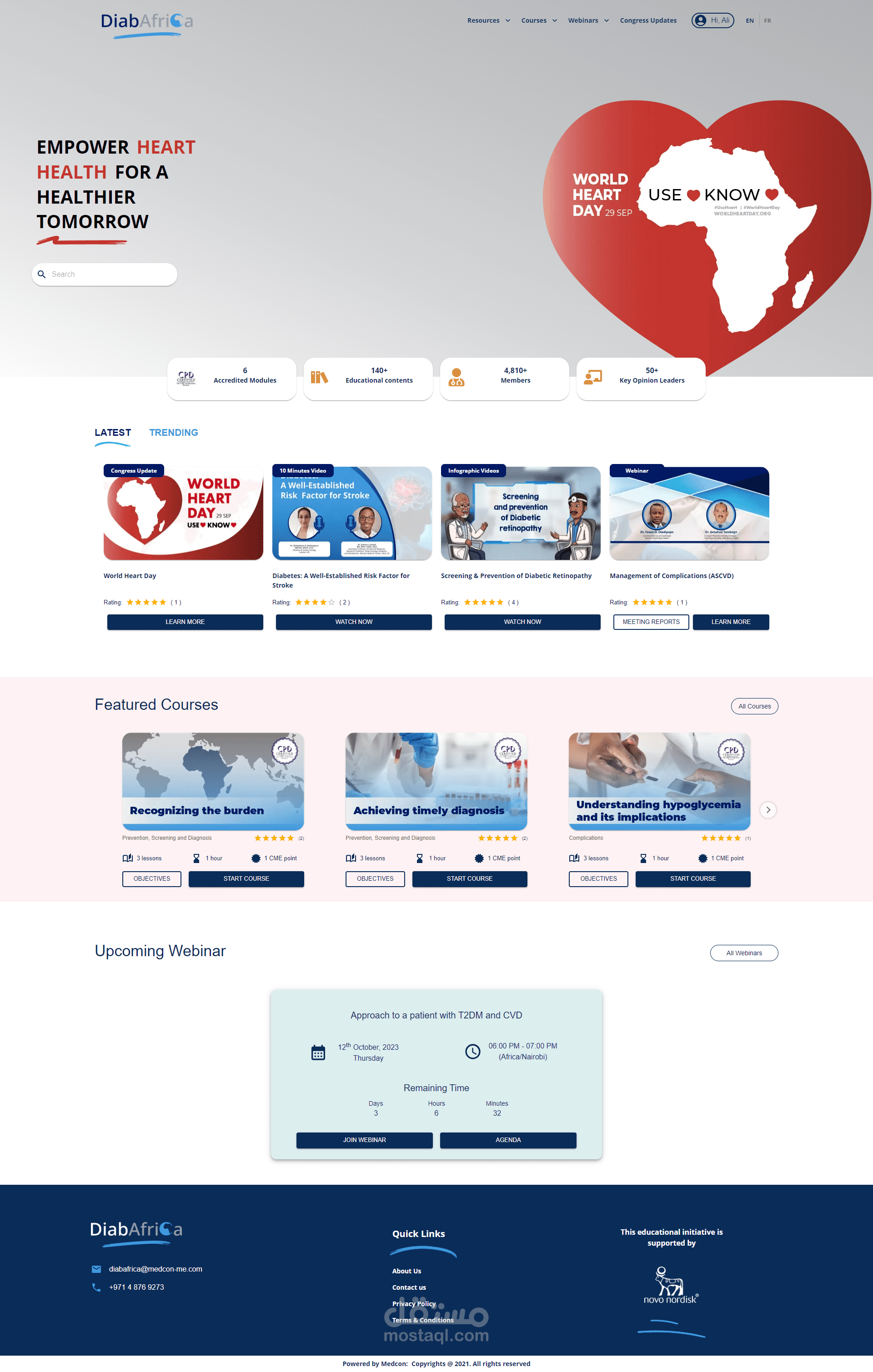 DiabAfrica is a new educational platform for healthcare professionals ...