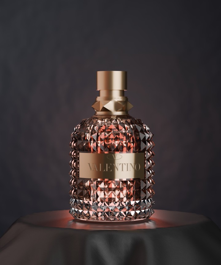 نموذج 3D لعطر