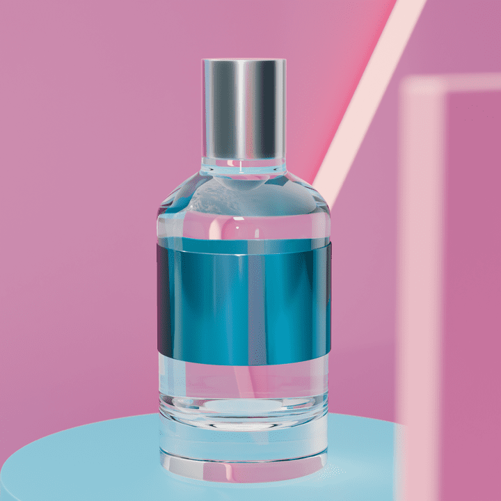 نموذج 3D لعطر