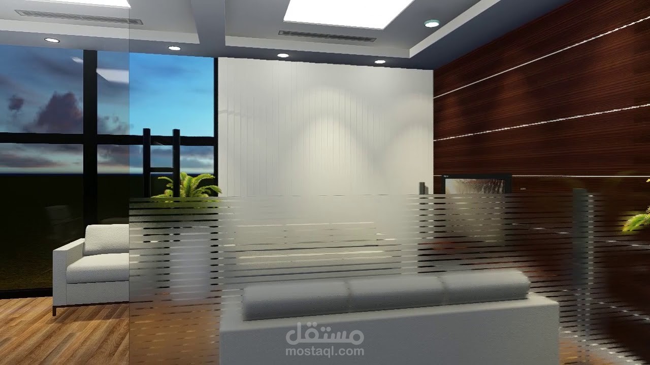 تصميم مكتب 3D