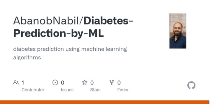 Diabetes Prediction using Machine Learning Algorithms