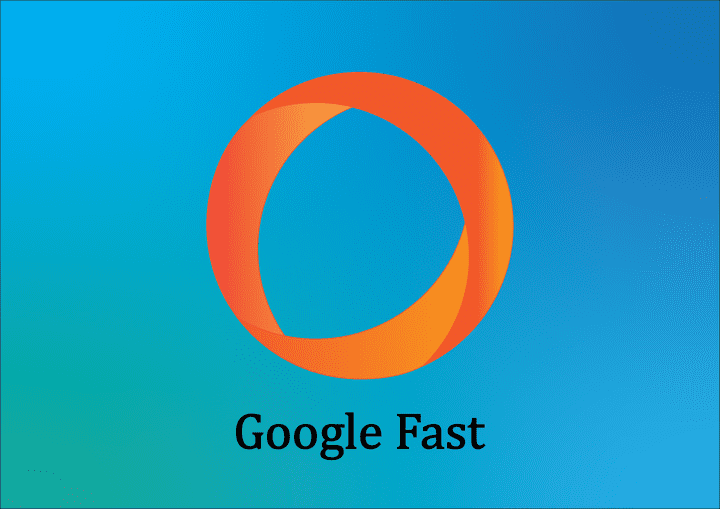 تصميم شعار ل Google Fast