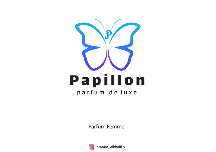 شعار لعطر نسائي papillon