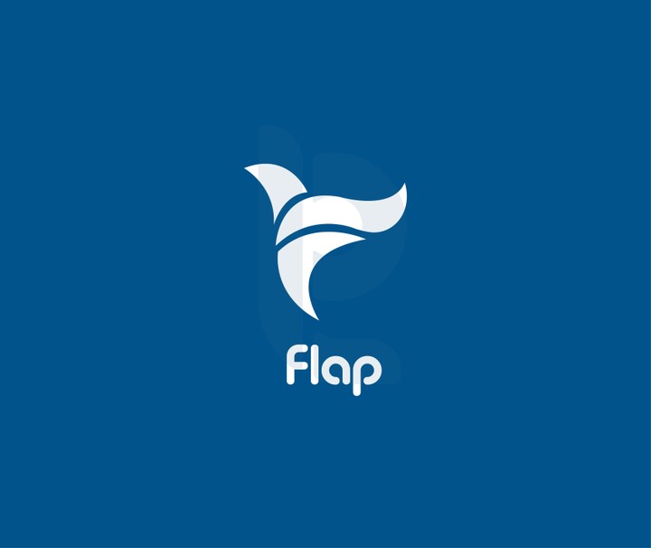 تصميم شعار لشركة رحلات و طيران بإسم Flap