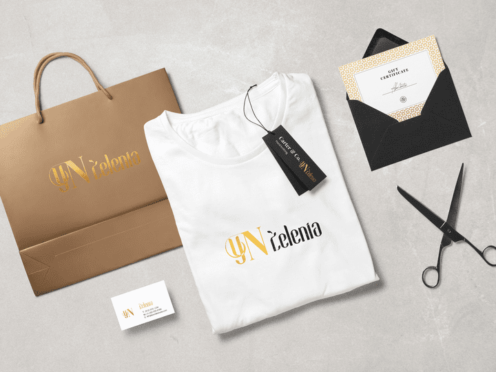 Nathaly logo design