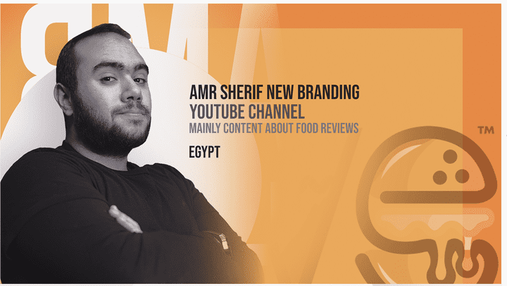 Amr sherif | food Blogger logo