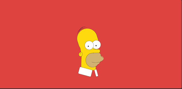 رسم شخصية كرتونية باستخدام CSS (هومر)