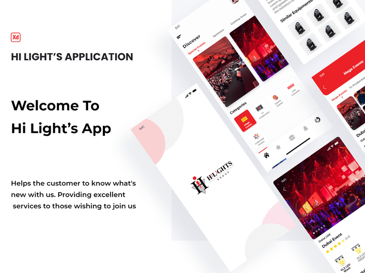 Hi Light’s Mobile Application Design