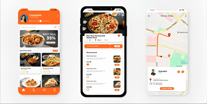 Food delivery app