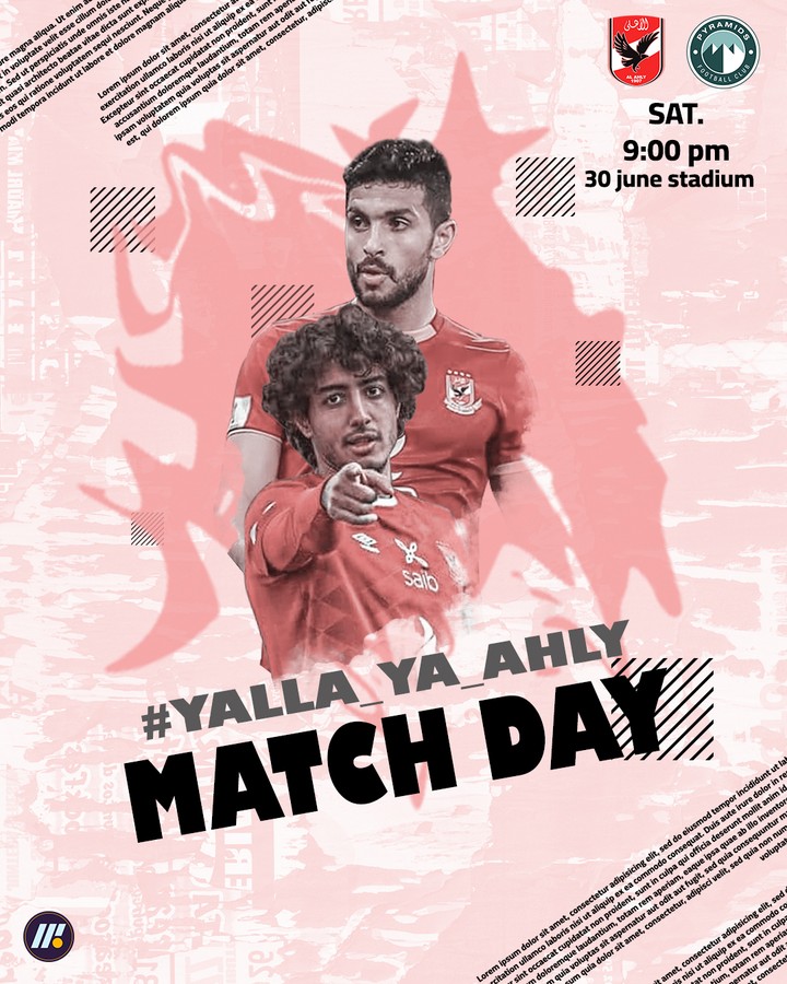 Match day poster