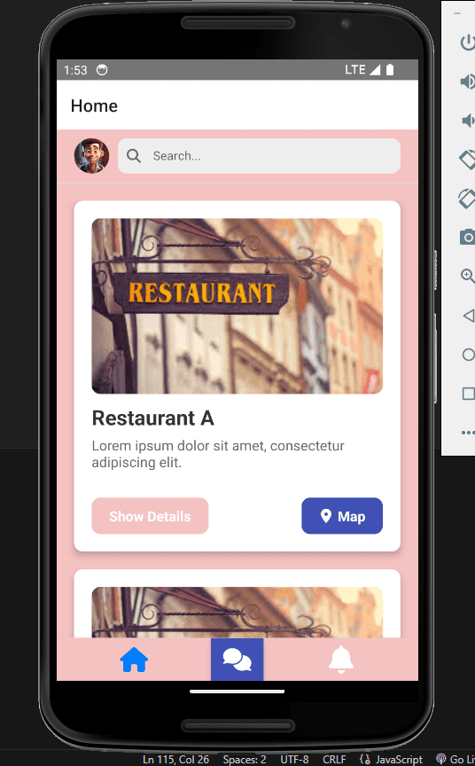 restaurent Finder APP