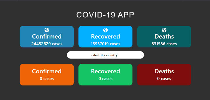 covid-19 application