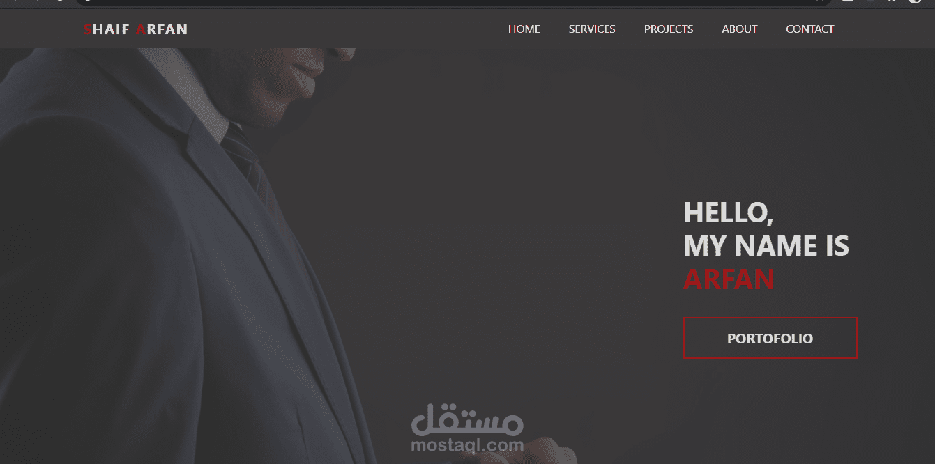 portfolio website
