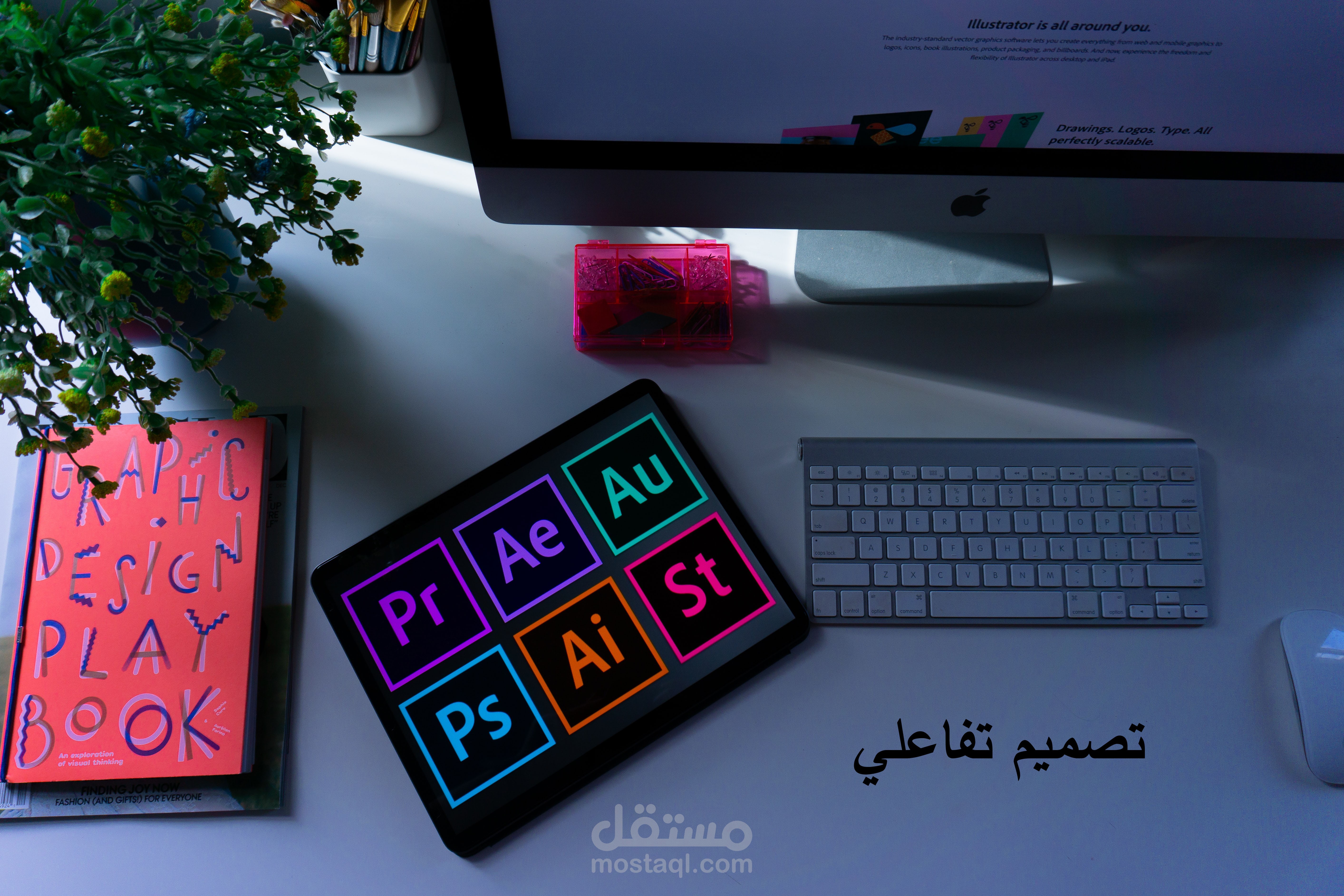 تصميم تفاعلي (interactive) ب indesign