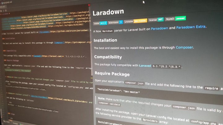حزمة تحويل نصوص Markdown إلى html