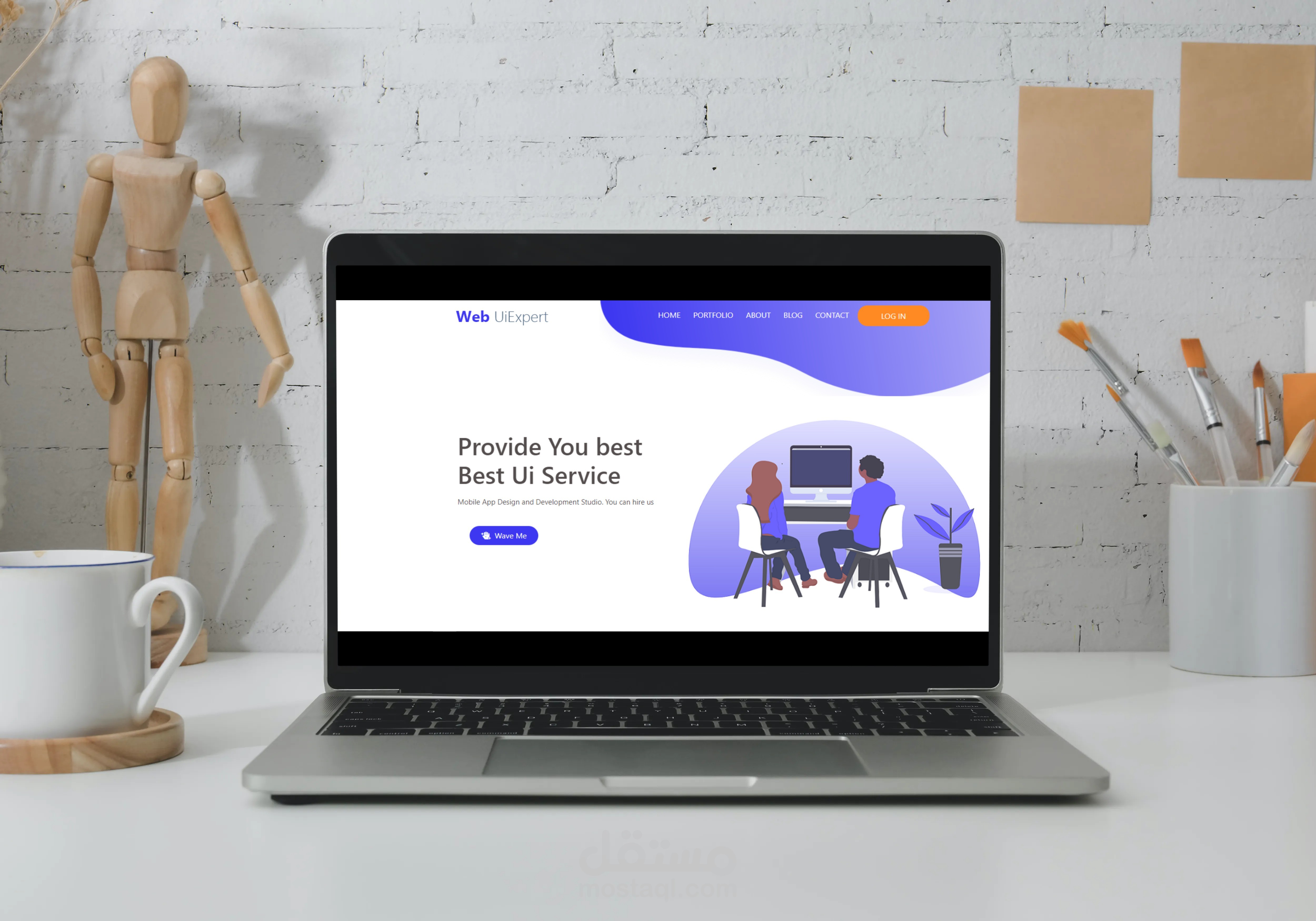 Landing page