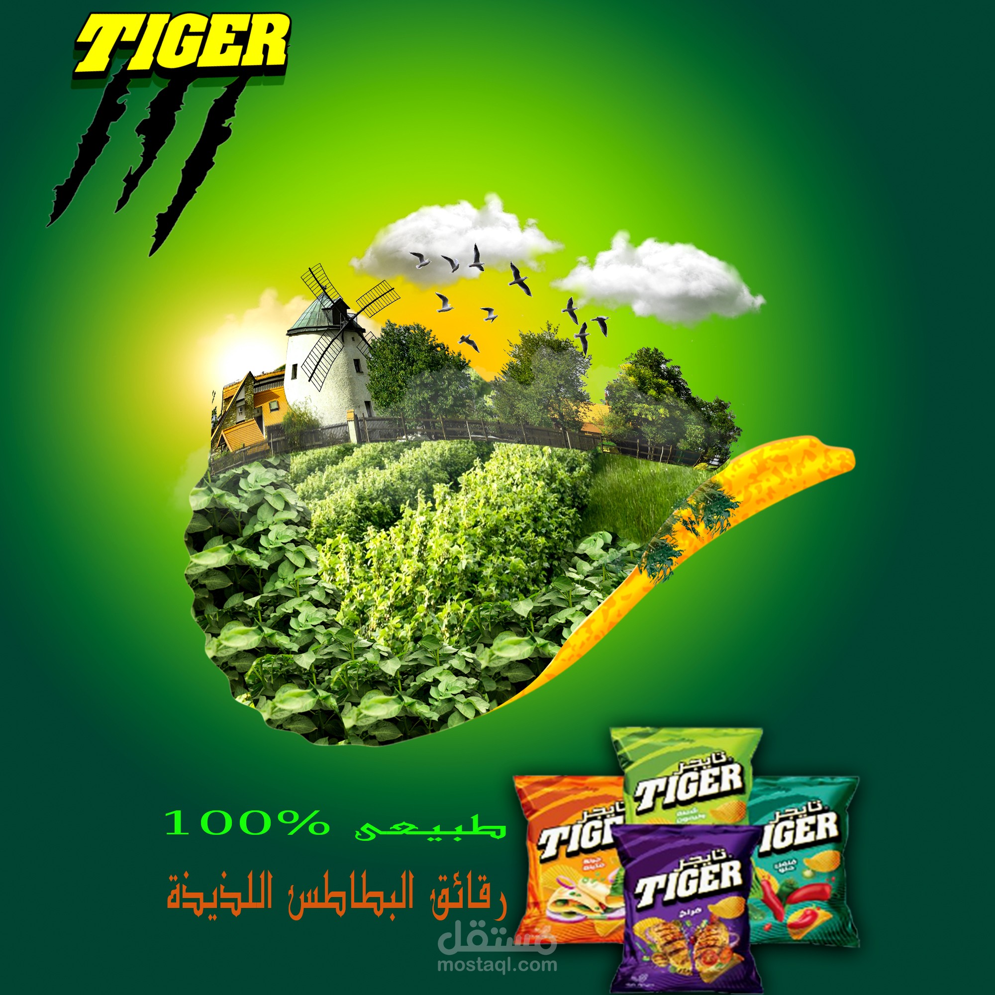 Chipsy Tiger, Egyptian made