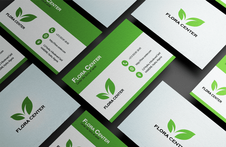 تصميم business card