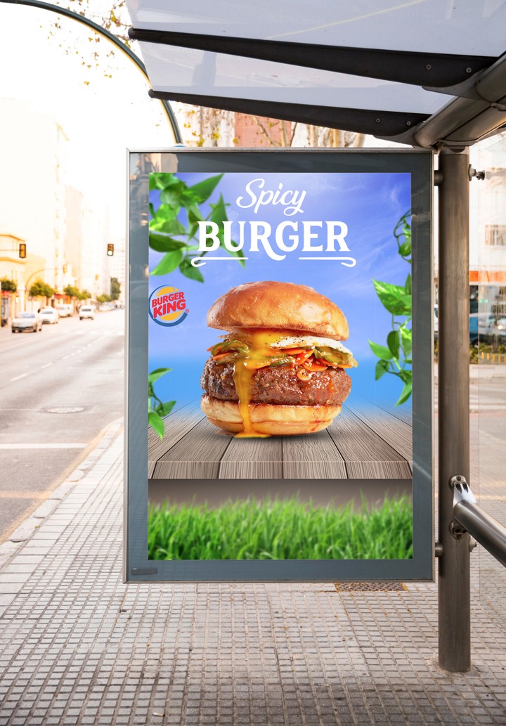 تصميم(social media (Burger King