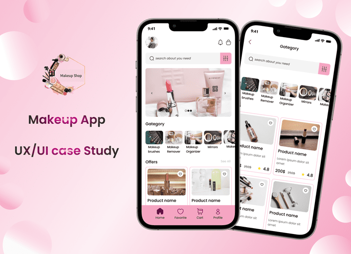 Case Study -Makeup App