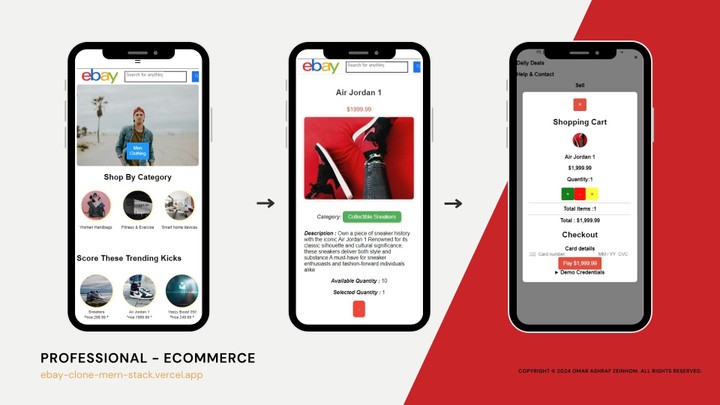 Ecommerce - Store Ebay Clone Full Stack MERN Application