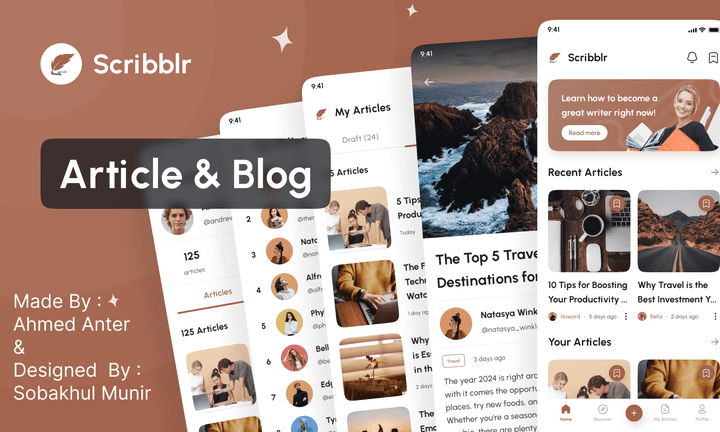 Scribblr Mobile App