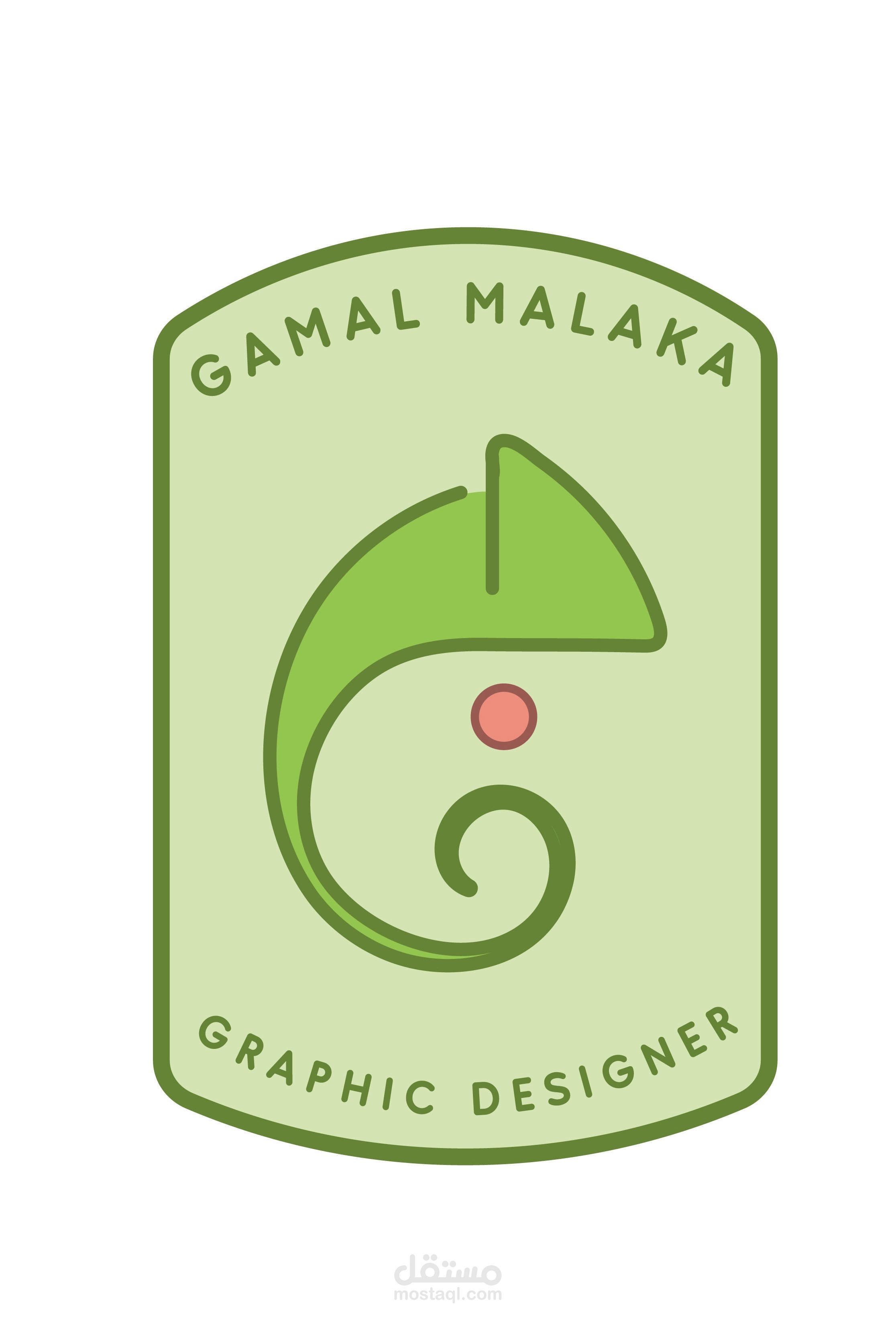 Gamal Malaka grapgics logo