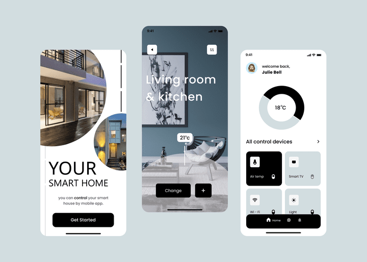 SmartHome mobile app