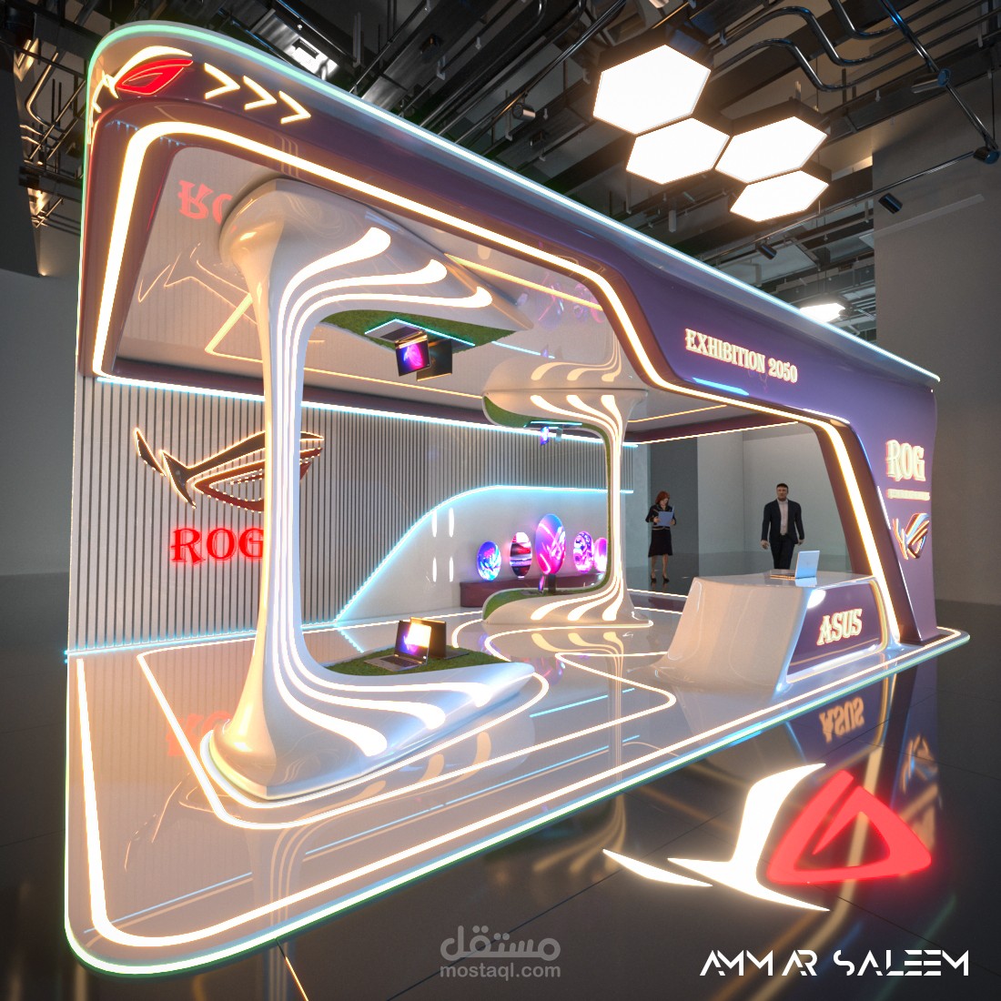 ( تصميم بوث ) ║ Booth Design