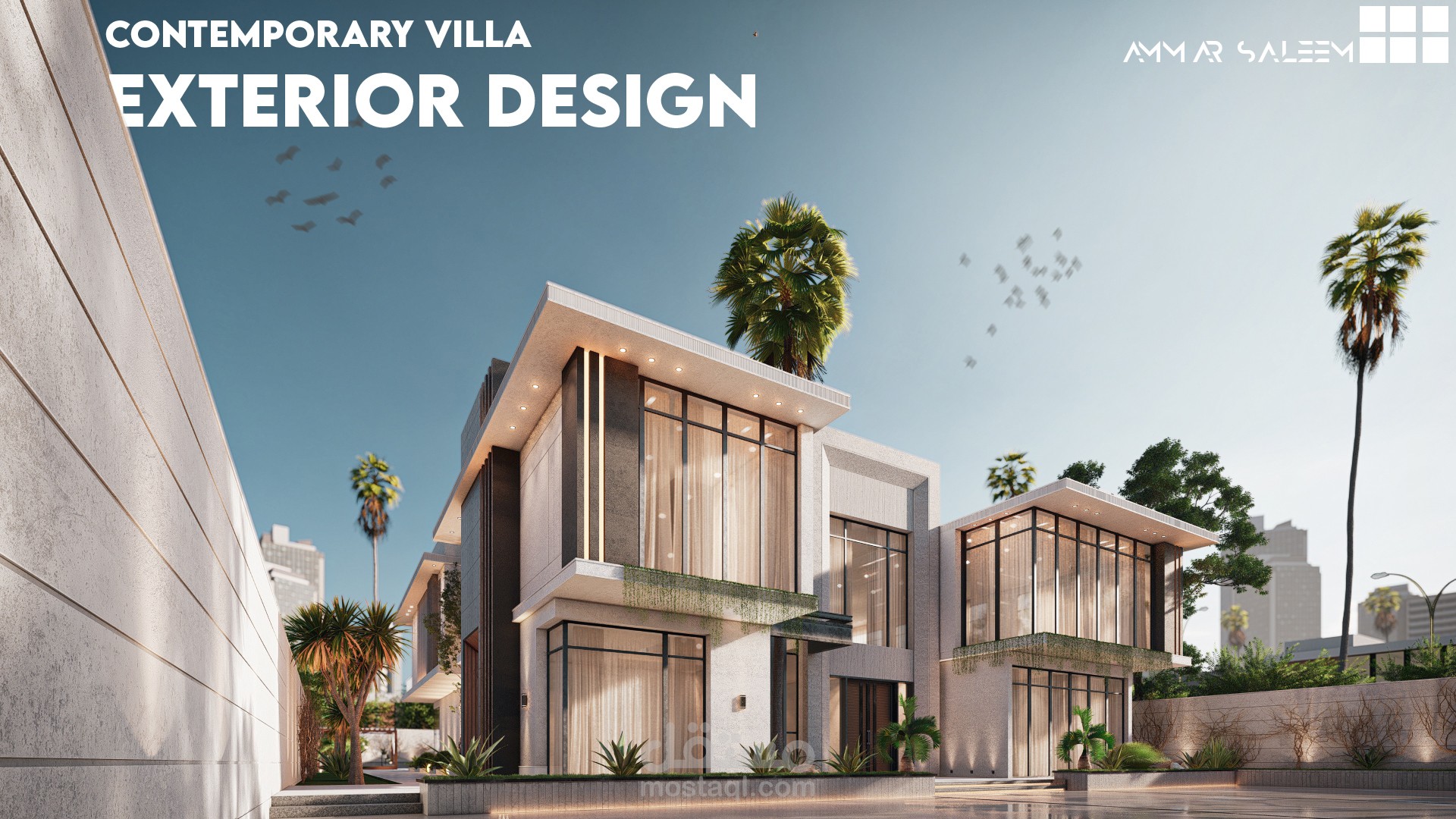 (  فيلا مودرن ) ║ Modern Villa Design