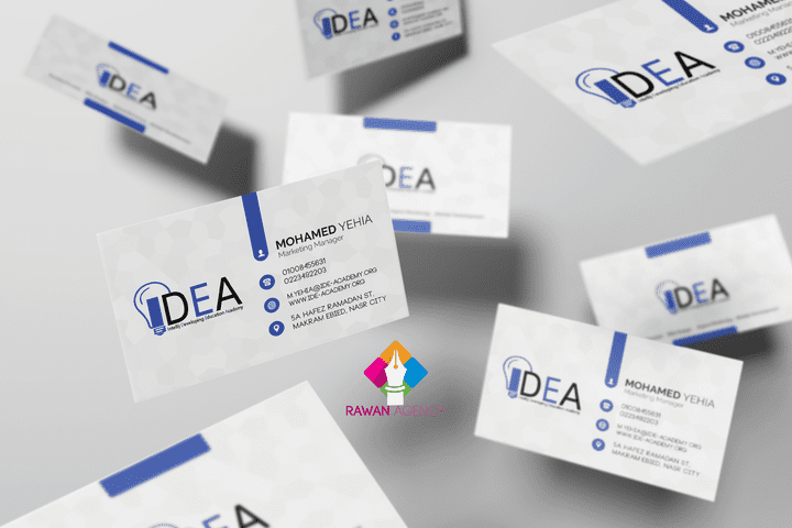 Business card for IDEA academy