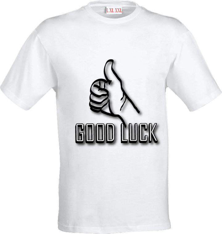 تصميم تي شيرت(Good luck)