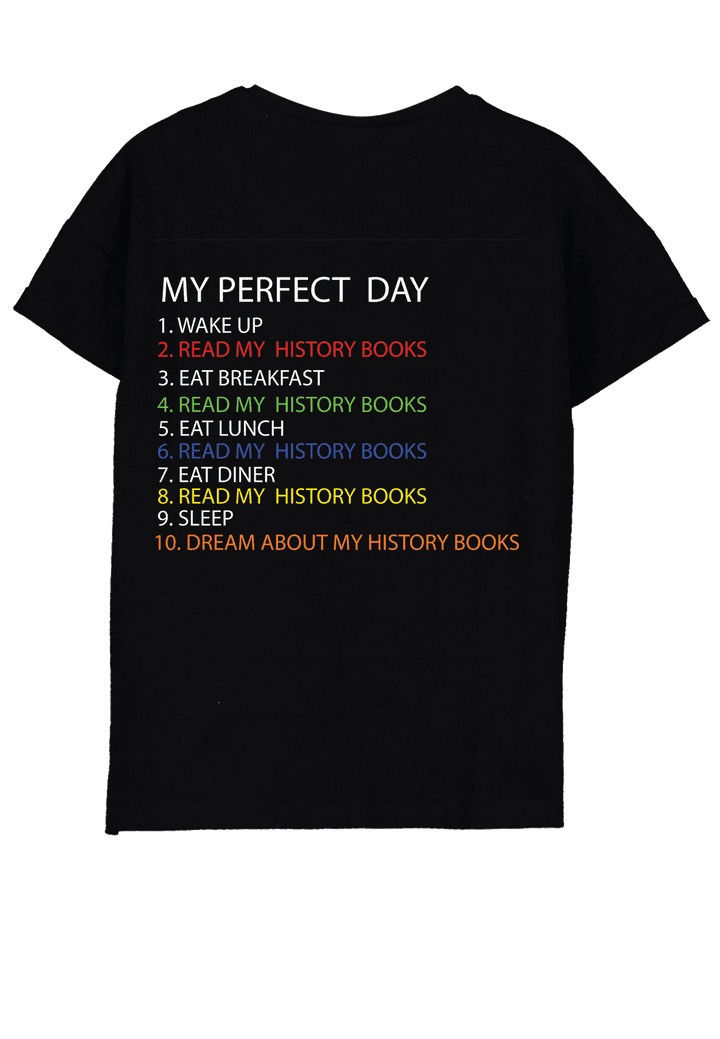 تصميم تي شيرت (my perfect day)