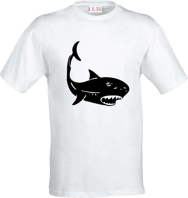 تصميم تي شيرت (shark)