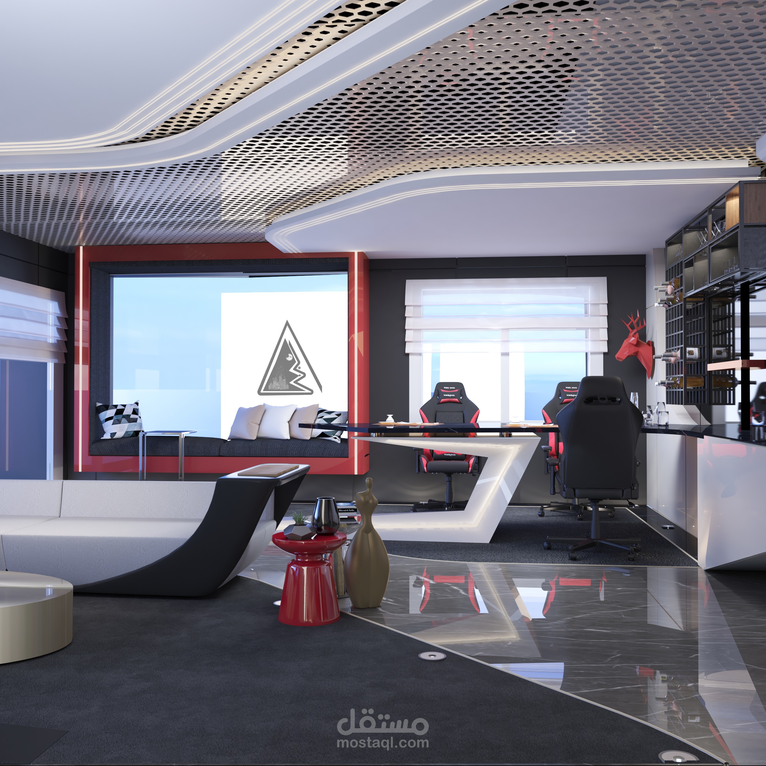 My Visualization for Altra Modern villa in Egypt