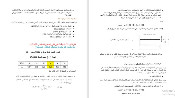 نموذج من عملي لاطروحة مشروع التخرج الانشائي